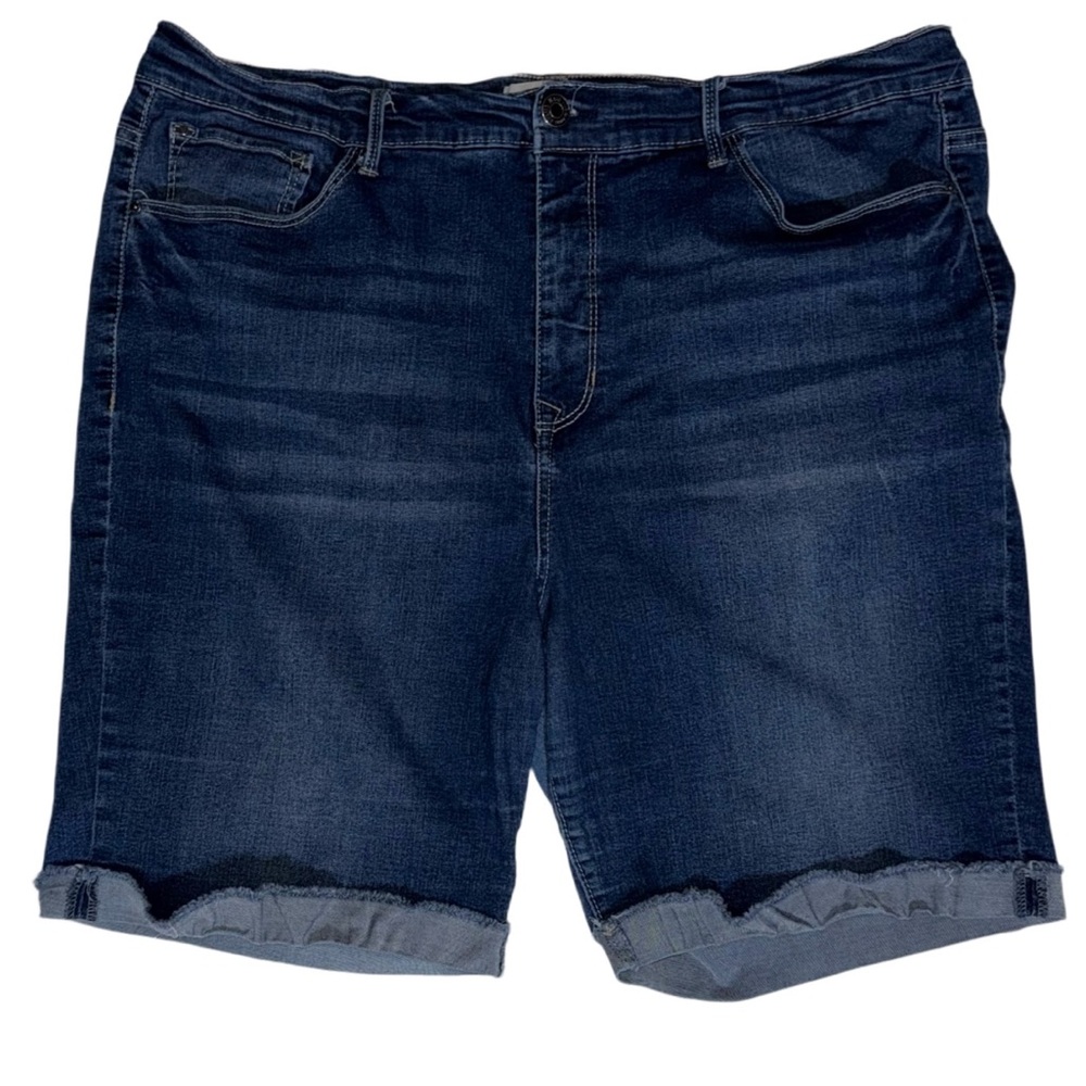Angles Plus Size Denim Bermuda Shorts – 22W - Picture 3 of 10